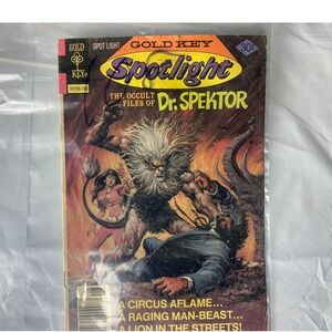 Gold Key‎ Spotlight The Occult Files of Dr Spektor Comic Book 30 Cents